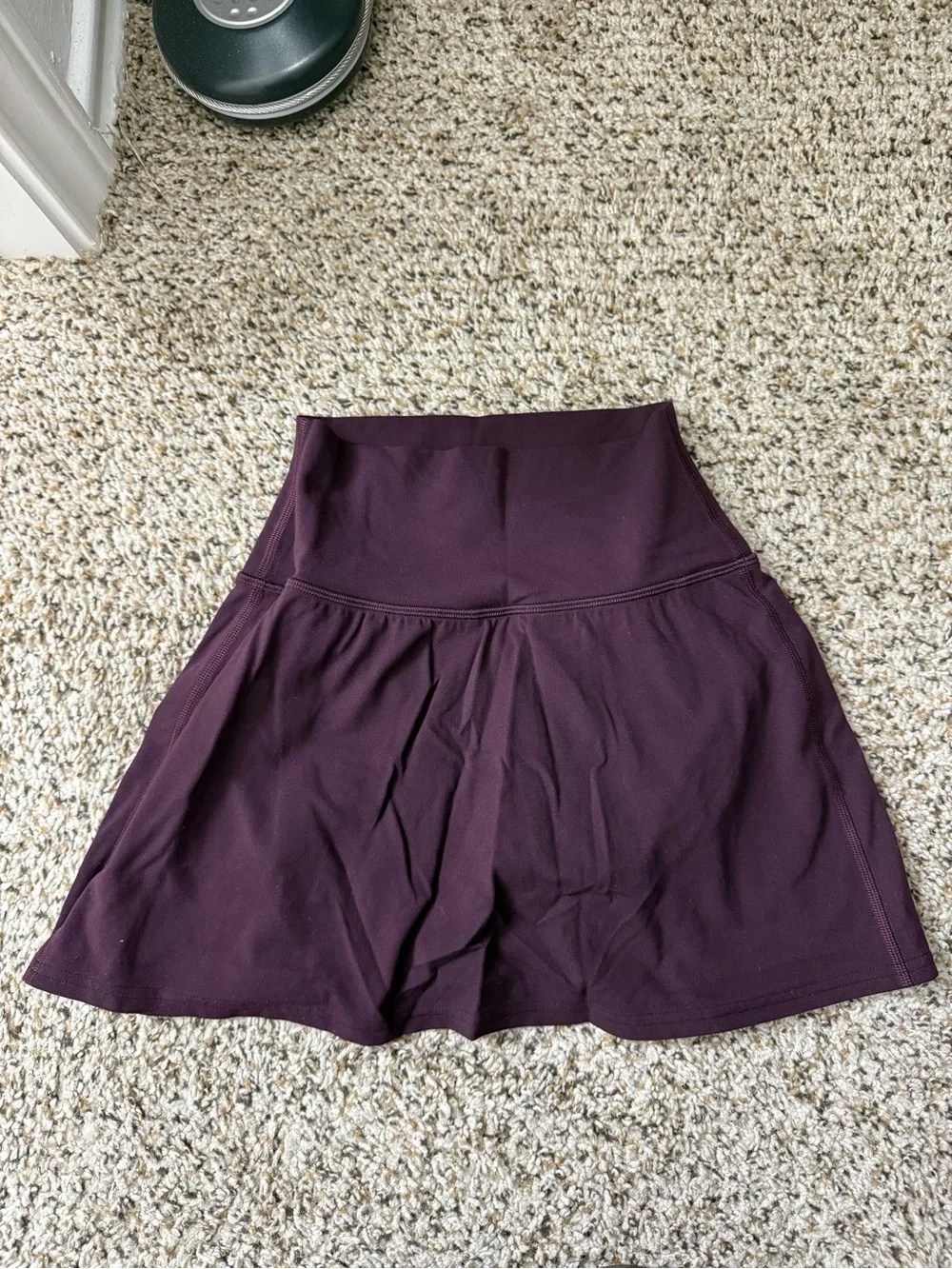 lululemon athletica Black Plum Align High-Rise Skirt⭐️ Size 2⭐️ Worn once⭐️